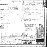 Manufacturer's drawing for North American Aviation P-51 Mustang. Drawing number 102-42140