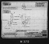 Manufacturer's drawing for North American Aviation B-25 Mitchell Bomber. Drawing number 98-42228