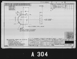 Manufacturer's drawing for North American Aviation P-51 Mustang. Drawing number 73-24042