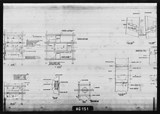 Manufacturer's drawing for North American Aviation B-25 Mitchell Bomber. Drawing number 108-31106