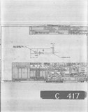 Manufacturer's drawing for Bell Aircraft P-39 Airacobra. Drawing number 33-515-077