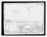 Manufacturer's drawing for Beechcraft AT-10 Wichita - Private. Drawing number 100982