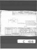 Manufacturer's drawing for Bell Aircraft P-39 Airacobra. Drawing number 33-515-073
