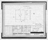 Manufacturer's drawing for Boeing Aircraft Corporation B-17 Flying Fortress. Drawing number 41-2272