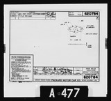 Manufacturer's drawing for Packard Packard Merlin V-1650. Drawing number 620784