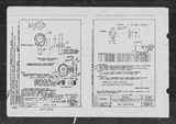 Manufacturer's drawing for North American Aviation B-25 Mitchell Bomber. Drawing number 5B11 5B12