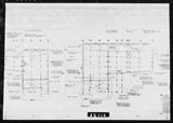 Manufacturer's drawing for North American Aviation B-25 Mitchell Bomber. Drawing number 98-32102