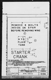 Manufacturer's drawing for North American Aviation P-51 Mustang. Drawing number 1D36