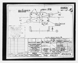 Manufacturer's drawing for Beechcraft AT-10 Wichita - Private. Drawing number 101203