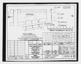 Manufacturer's drawing for Beechcraft AT-10 Wichita - Private. Drawing number 105149