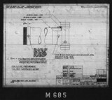 Manufacturer's drawing for North American Aviation B-25 Mitchell Bomber. Drawing number 98-58432