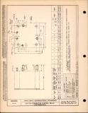 Manufacturer's drawing for Generic Parts - Aviation Standards. Drawing number an3025