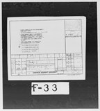 Manufacturer's drawing for Chance Vought F4U Corsair. Drawing number 34040