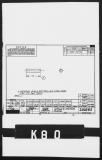 Manufacturer's drawing for Lockheed Corporation P-38 Lightning. Drawing number 200585