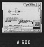 Manufacturer's drawing for North American Aviation B-25 Mitchell Bomber. Drawing number 62A-33678