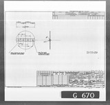 Manufacturer's drawing for Bell Aircraft P-39 Airacobra. Drawing number 33-733-059