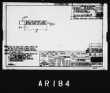 Manufacturer's drawing for North American Aviation B-25 Mitchell Bomber. Drawing number 108-51185