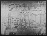 Manufacturer's drawing for Chance Vought F4U Corsair. Drawing number 10707