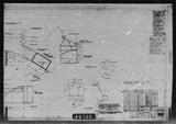 Manufacturer's drawing for North American Aviation B-25 Mitchell Bomber. Drawing number 98-42155