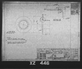 Manufacturer's drawing for Chance Vought F4U Corsair. Drawing number 34310