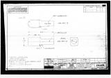 Manufacturer's drawing for Lockheed Corporation P-38 Lightning. Drawing number 196604