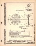 Manufacturer's drawing for Generic Parts - Aviation Standards. Drawing number an3040