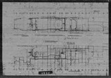Manufacturer's drawing for North American Aviation B-25 Mitchell Bomber. Drawing number 108-54001
