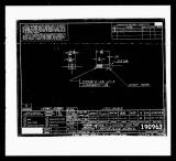 Manufacturer's drawing for Lockheed Corporation P-38 Lightning. Drawing number 190963