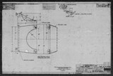 Manufacturer's drawing for North American Aviation B-25 Mitchell Bomber. Drawing number 98-53324