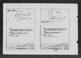 Manufacturer's drawing for North American Aviation B-25 Mitchell Bomber. Drawing number 1E35 1E36