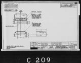 Manufacturer's drawing for Lockheed Corporation P-38 Lightning. Drawing number 195959