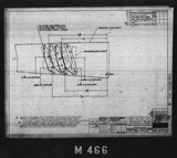 Manufacturer's drawing for North American Aviation B-25 Mitchell Bomber. Drawing number 98-52497