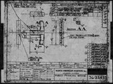 Manufacturer's drawing for North American Aviation B-25 Mitchell. Drawing number 36-33439