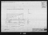 Manufacturer's drawing for North American Aviation B-25 Mitchell Bomber. Drawing number 108-61197