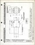 Manufacturer's drawing for Generic Parts - Aviation Standards. Drawing number an6101