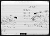 Manufacturer's drawing for North American Aviation B-25 Mitchell Bomber. Drawing number 98-42177