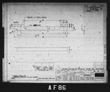 Manufacturer's drawing for North American Aviation B-25 Mitchell Bomber. Drawing number 108-54362