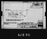 Manufacturer's drawing for North American Aviation B-25 Mitchell Bomber. Drawing number 98-48905