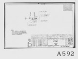 Manufacturer's drawing for Chance Vought F4U Corsair. Drawing number 10182