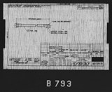Manufacturer's drawing for North American Aviation B-25 Mitchell Bomber. Drawing number 108-58838