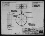Manufacturer's drawing for North American Aviation B-25 Mitchell Bomber. Drawing number 98-53508