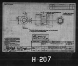 Manufacturer's drawing for Packard Packard Merlin V-1650. Drawing number at9811