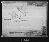 Manufacturer's drawing for North American Aviation B-25 Mitchell Bomber. Drawing number 62a-47076