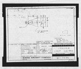 Manufacturer's drawing for Boeing Aircraft Corporation B-17 Flying Fortress. Drawing number 41-7596