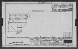 Manufacturer's drawing for North American Aviation B-25 Mitchell Bomber. Drawing number 108-712135