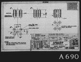 Manufacturer's drawing for Chance Vought F4U Corsair. Drawing number 10572