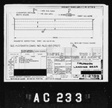 Manufacturer's drawing for Boeing Aircraft Corporation B-17 Flying Fortress. Drawing number 41-2789