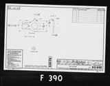 Manufacturer's drawing for Packard Packard Merlin V-1650. Drawing number 621855