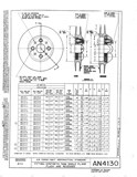 Manufacturer's drawing for Generic Parts - Aviation General Manuals. Drawing number AN4130