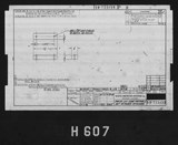 Manufacturer's drawing for North American Aviation B-25 Mitchell Bomber. Drawing number 98-733159